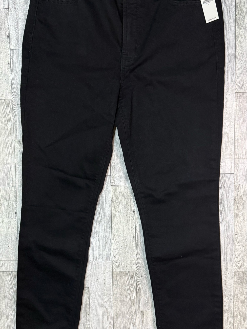 Old navy high-rise rockstar, super skinny built-in warm jeans, black SIZE 10
